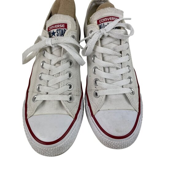 Converse Chuck Taylor All Star White Low Top Shoe M7652 Unisex Men 5 Womens 7 - Picture 5 of 11